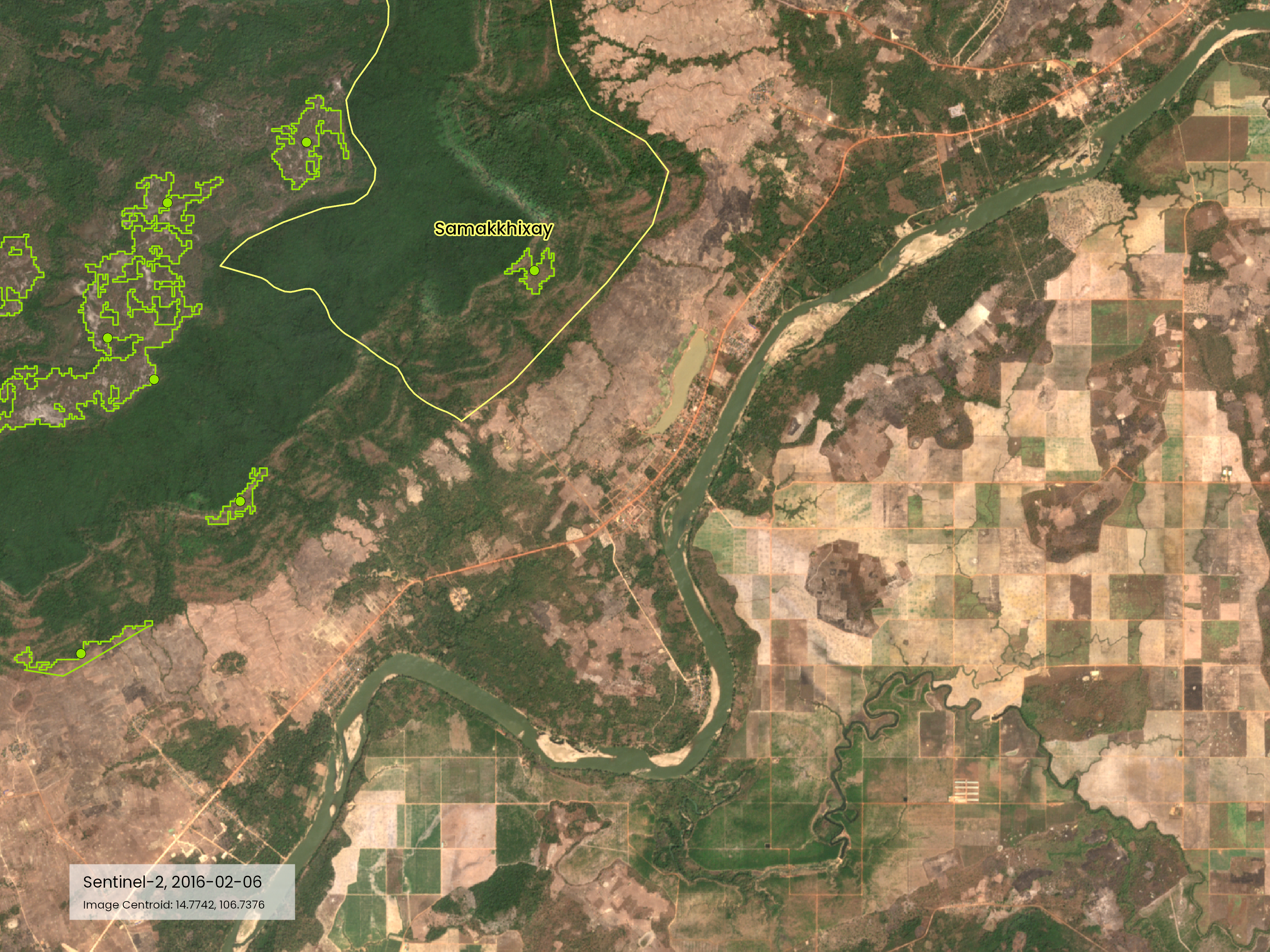 12_PhouPhiengBolaVen_Attapeu_Samakkhixay_Grid_045_Sentinel-2_2016-02-06