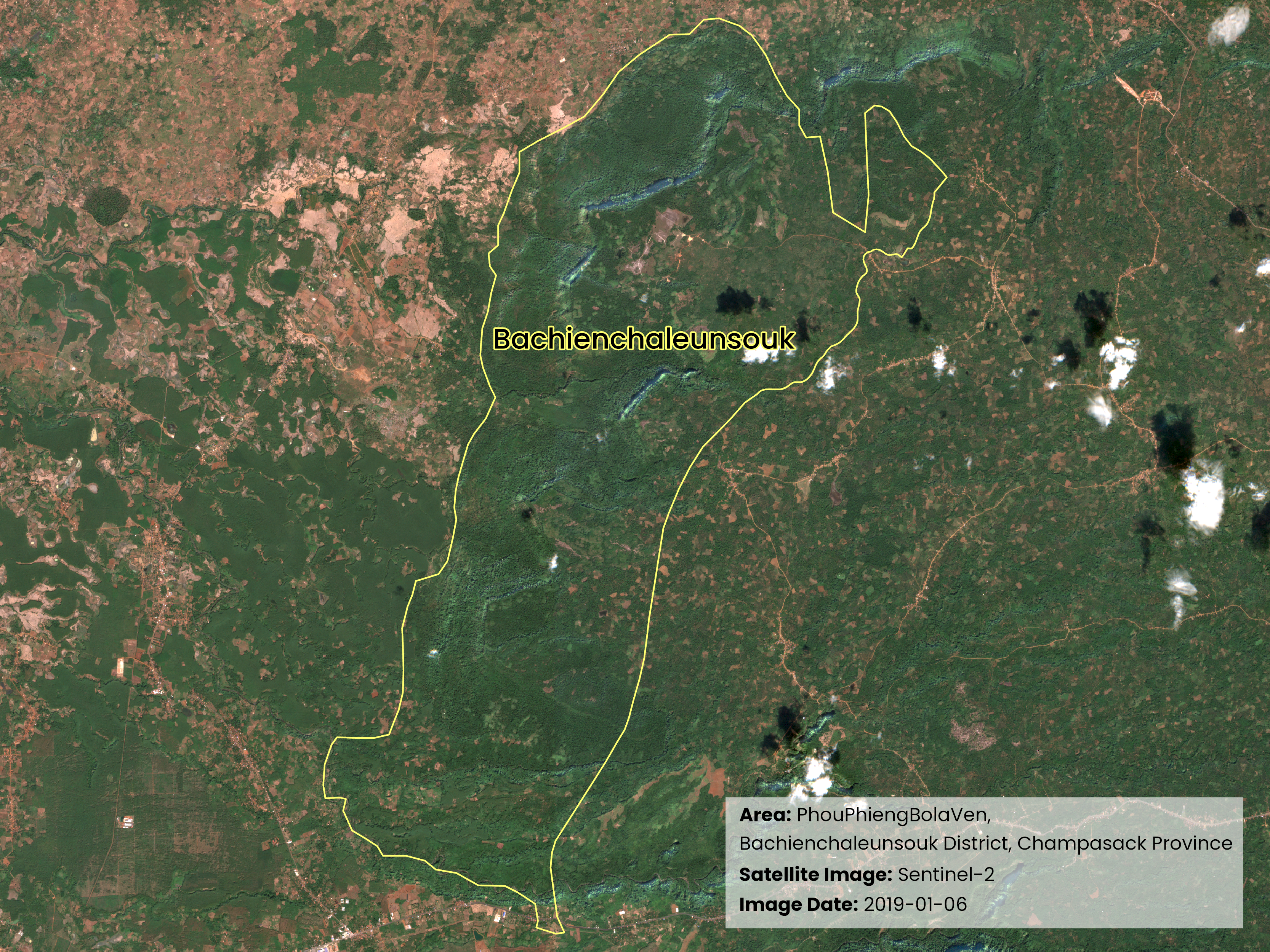 2_PhouPhiengBolaVen_Champasack_Sentinel-2_2019-01-06