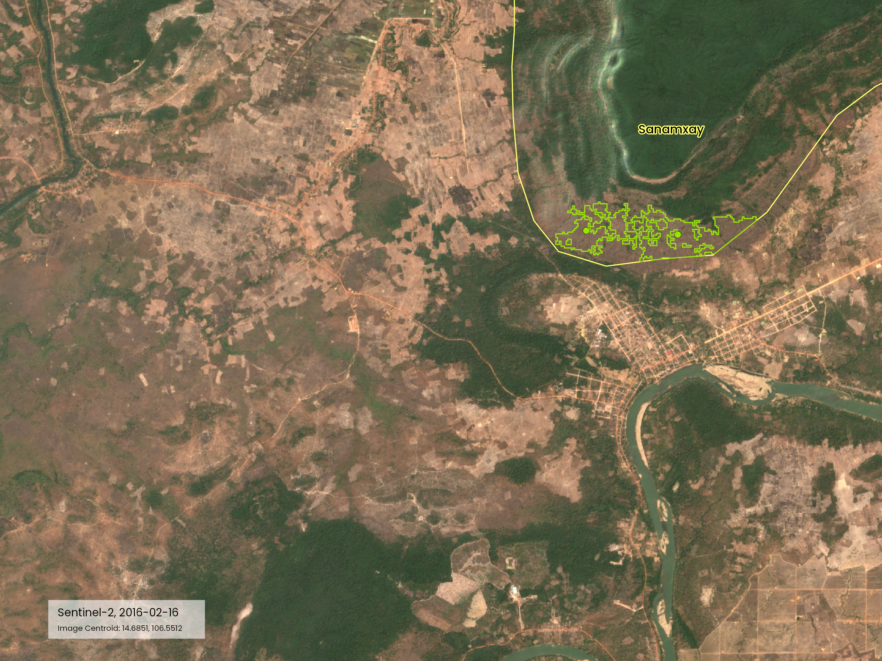 7_PhouPhiengBolaVen_Attapeu_Sanamxay_Grid_053_Sentinel-2_2016-02-16