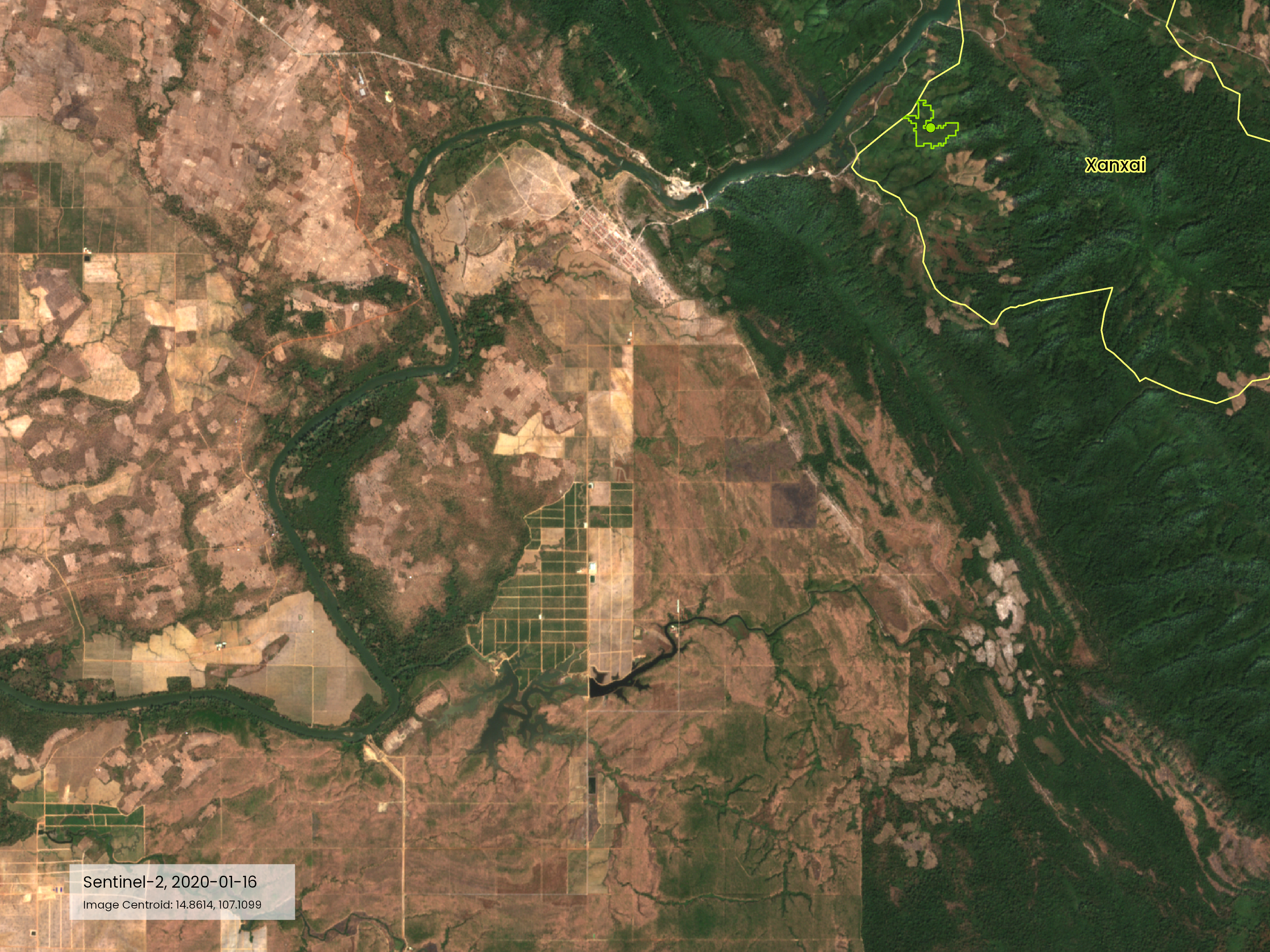 9_Namkong-Xexou_Attapeu_Xanxai_Grid_139_Sentinel-2_2020-01-16