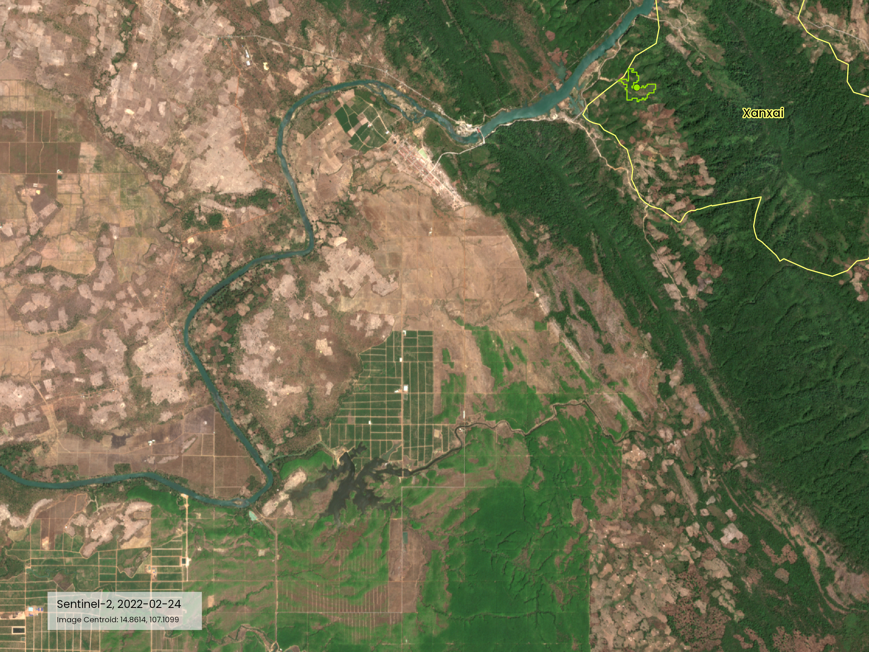 9_Namkong-Xexou_Attapeu_Xanxai_Grid_139_Sentinel-2_2022-02-24