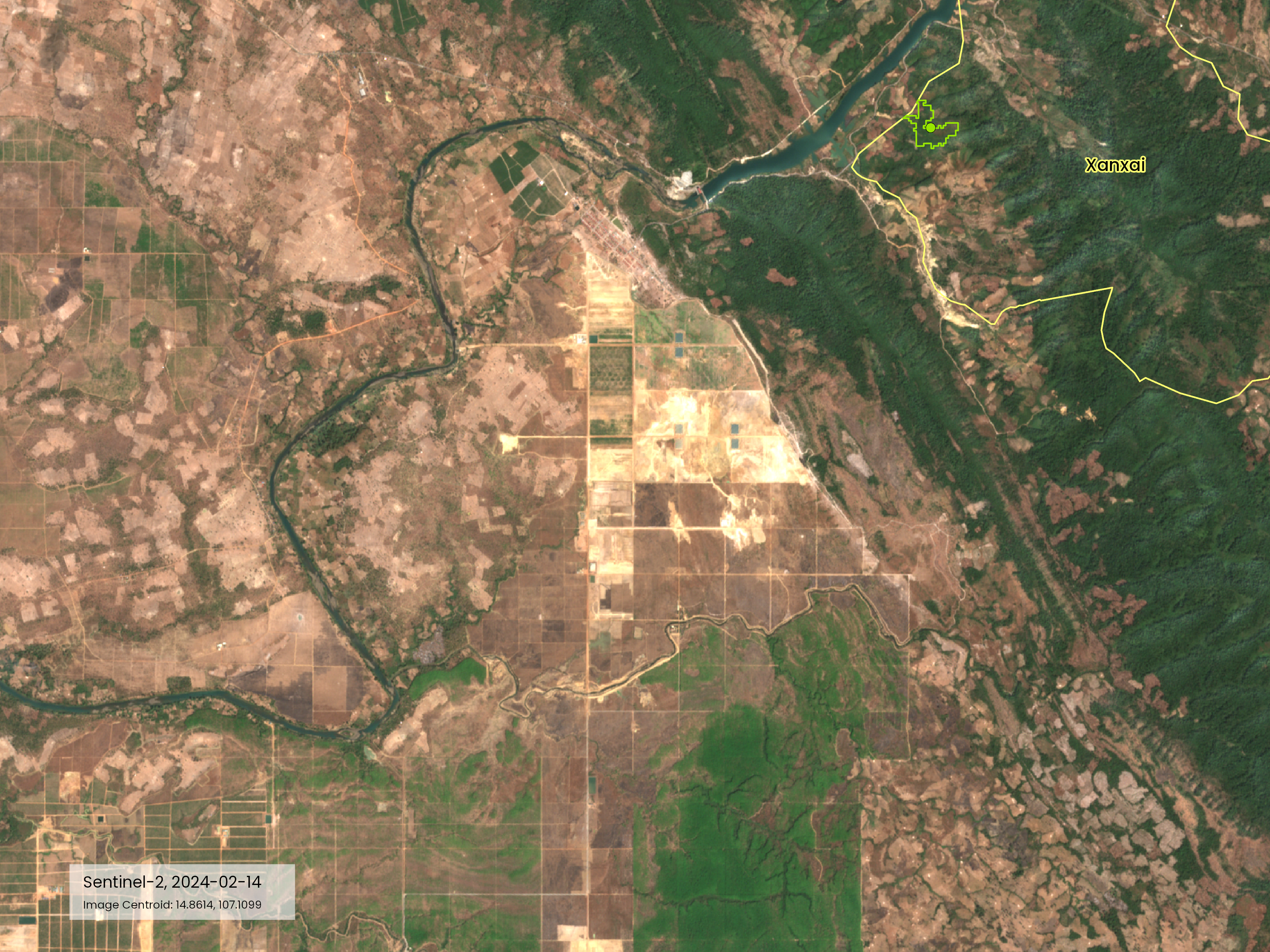 9_Namkong-Xexou_Attapeu_Xanxai_Grid_139_Sentinel-2_2024-02-14